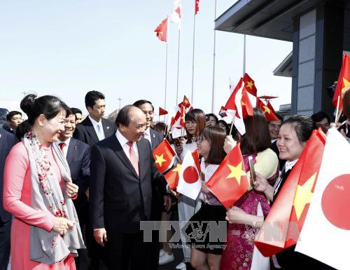 Những hình ảnh đầu tiên của Thủ tướng trong chuyến thăm chính thức Nhật Bản ảnh 8